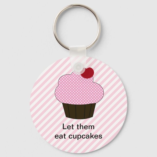 Porte-clés Porte - clé Cupcake (Recto)