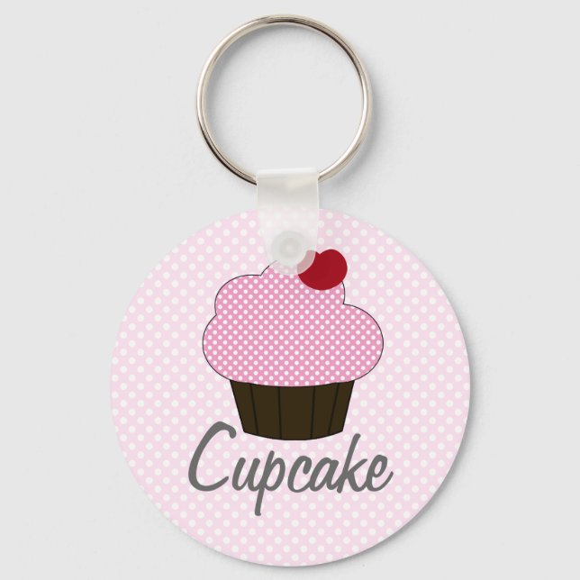 Porte-clés Porte - clé Cupcake (Recto)