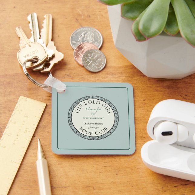 Porte-clés Porte - clé Customisé Book Club Blue (Bureau)