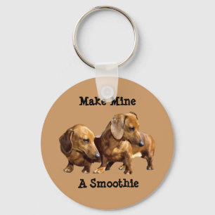 Porte-clés Porte - clé Dachshund Smoothies