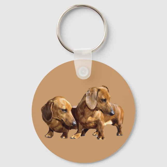 Porte-clés Porte - clé Dachshund Smoothies (Recto)
