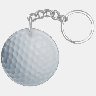 Porte-clés Porte - clé d'acrylique de boule de golf