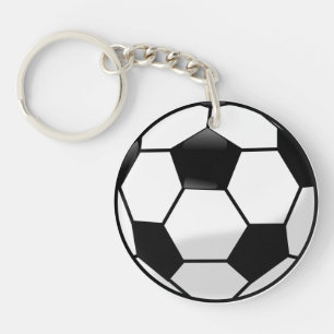 Porte-clés Porte - clé d'acrylique de Soccerball