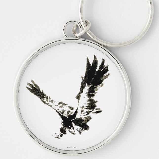 Porte-clés Porte - clé d'aigle (Devant)