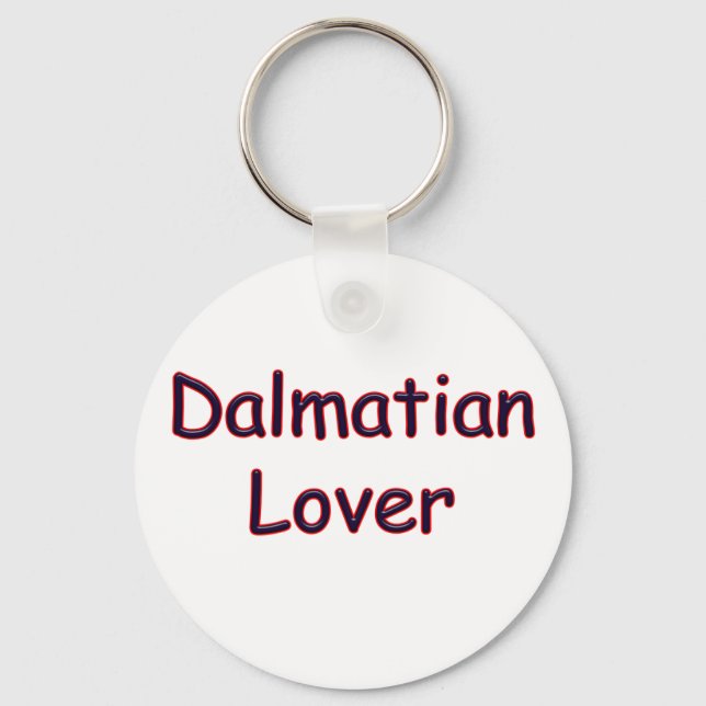 Porte-clés Porte - clé Dalmatien Lover (Recto)