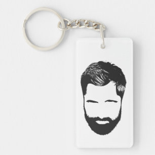 Porte-clés Porte - clé d'amour de barbe