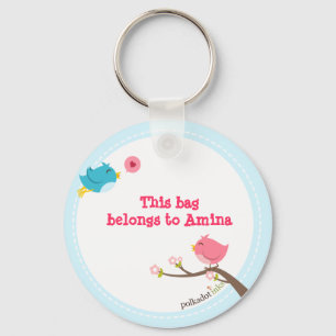 Porte-clés Porte - clé d'amour de birdie