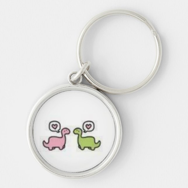 Porte-clés Porte - clé d'amour de Dino (Devant)
