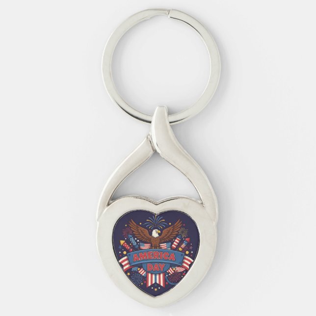 Porte-clés Porte - clé d'amour - Un symbole parfait d'affecti (Devant)