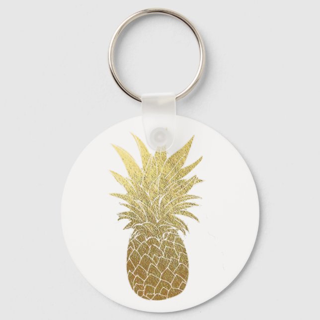 Porte-clés Porte - clé d'ananas (Recto)