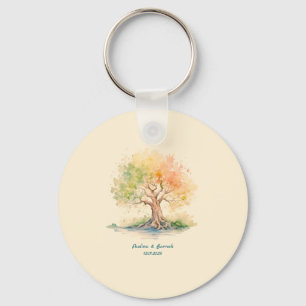 Porte-clés porte - clé d'arbre futuriste