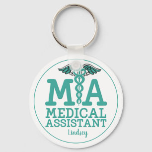 Porte-clés Porte - clé d'assistant Médicale personnalisé