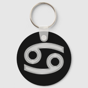 Porte-clés Porte - clé d'astrologie de zodiaque de Cancer