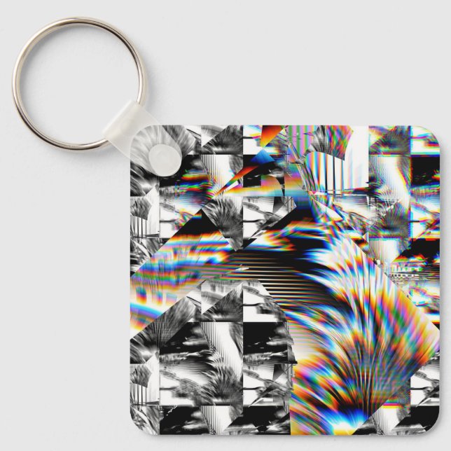 Porte-clés Porte - clé d'attaque arc-en-ciel (Recto)