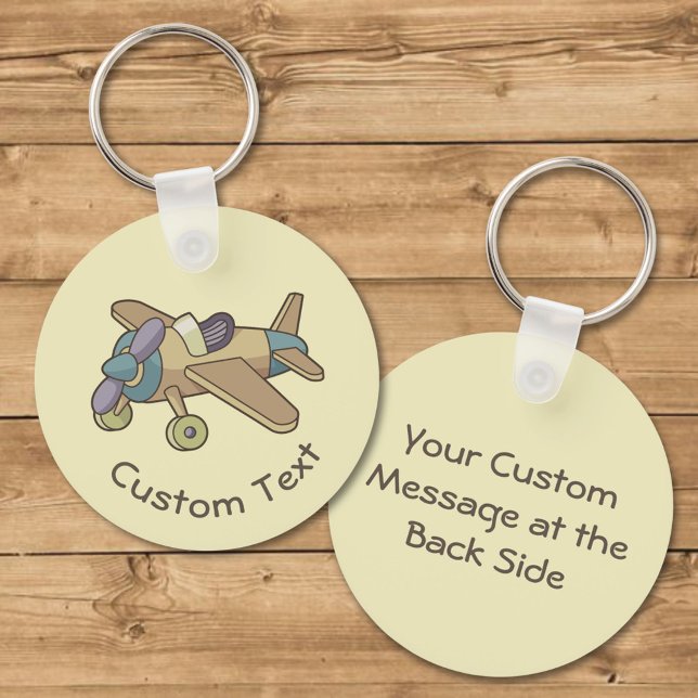 Porte-clés Porte - clé d'avion de jouets (Créateur téléchargé)