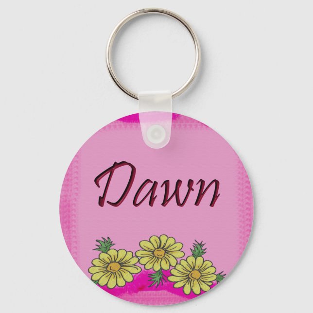 Porte-clés Porte - clé Dawn Daisy (Recto)