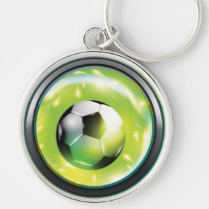 Porte-clés Porte - clé de ballon de football du football
