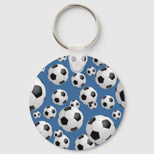 Porte-clés Porte - clé de ballons de football du football