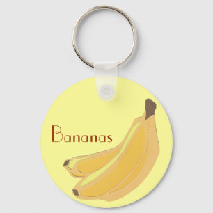 Porte-clés Porte - clé de bananes