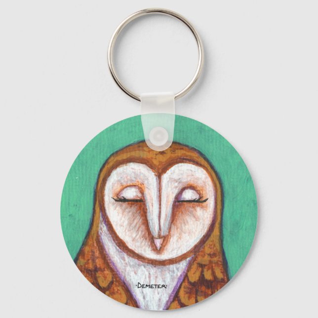 Porte-clés Porte - clé de Barn Owl (Recto)