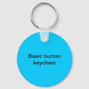 Porte-clés Porte - clé de base de bouton