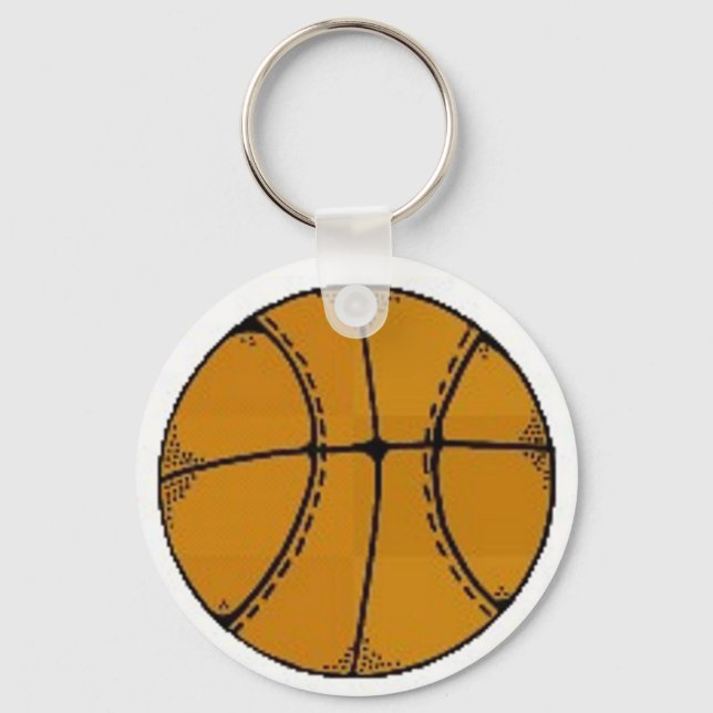 Porte-clés Porte - clé de basket-ball (Recto)