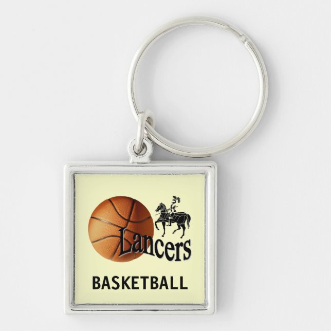 Porte-clés Porte - clé de basket-ball de Lancer (Devant)