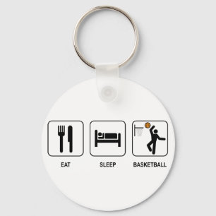 Porte-clés Porte - clé de basket-ball du sommeil
