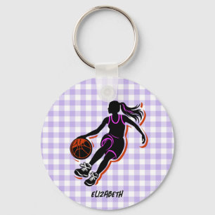Porte-clés Porte - clé de basket-ball personnalisée