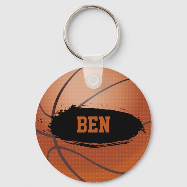 Porte-clés Porte - clé de basketball Ben Grunge / Clavier (Recto)