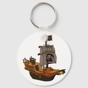 Porte-clés Porte - clé de bateau de pirate