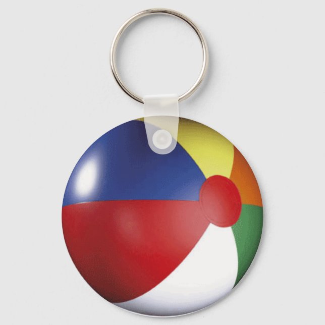 Porte-clés porte - clé de beach-ball (Recto)