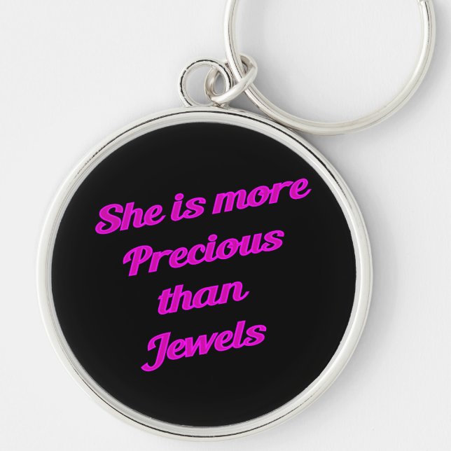 Porte-clés Porte - clé de bijoux précieux (Devant)