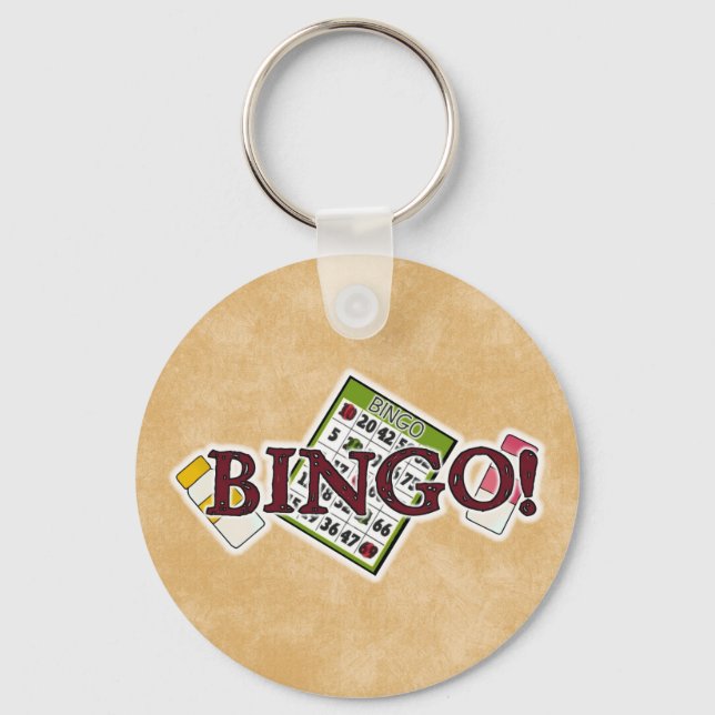 Porte-clés Porte - clé de bingo (Recto)