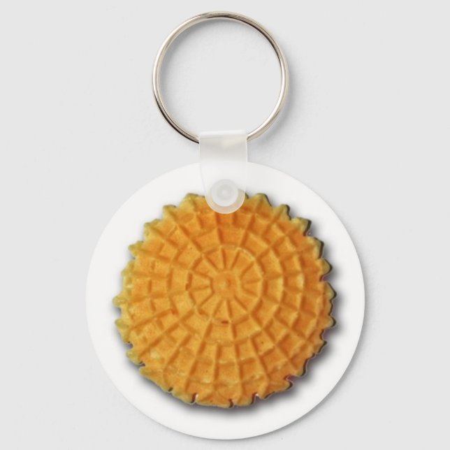 Porte-clés Porte - clé de biscuit Pizzelle (Recto)