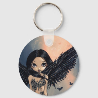 Porte-clés porte - clé de "Black Winged Angel"