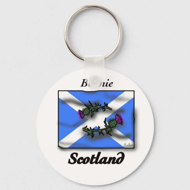 Porte-clés Porte - clé de Bonnie Scotland (Recto)