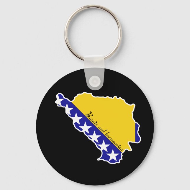Porte-clés Porte - clé de Bosnie (Recto)