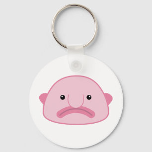 Porte-clés Porte - clé de bouton de Blobfish