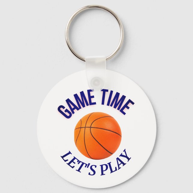 Porte-clés Porte - clé de bouton personnalisé (Recto)