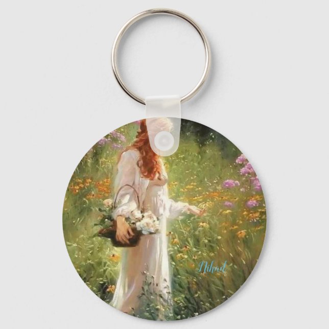 Porte-clés Porte - clé de boutons (Recto)
