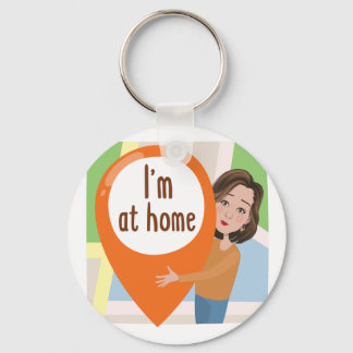 Porte-clés Porte - clé de boutons