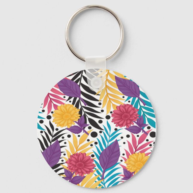 Porte-clés Porte - clé de boutons (Recto)