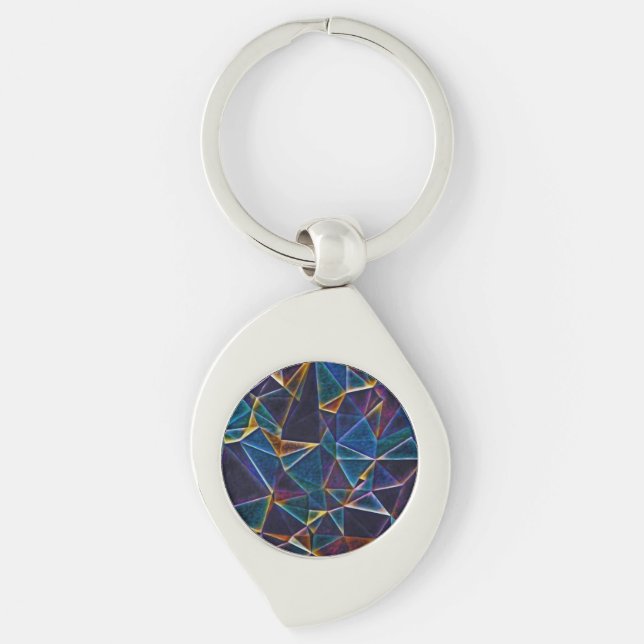 Porte-clés Porte - clé de bulles cassées (Devant)