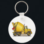 Porte-clés Porte - clé de camion en béton<br><div class="desc">Ce camion de béton est l'un des nombreux cadeaux d'équipement de construction avec des images d'équipement de construction par l'artiste Richard Neuman. Chaque pièce d'équipement lourd est dessinée en détail mais a toujours une touche de fantaisie. Son travail unique est dans les maisons et les bureaux dans tous les États...</div>