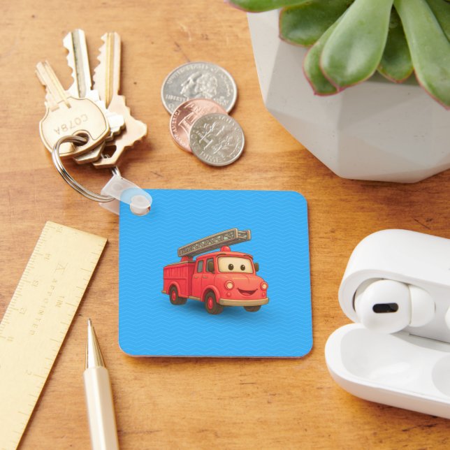 Porte-clés Porte - clé de camion Leo & Juju - Cute double fac (Bureau)