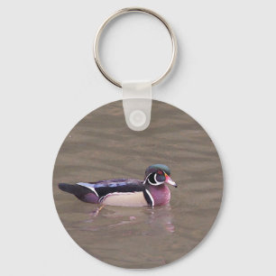 Porte-clés Porte - clé de canard à bois