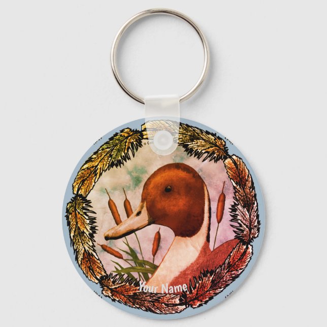 Porte-clés Porte - clé de canard à intail (Recto)