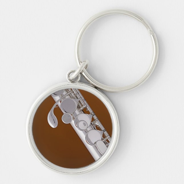 Porte-clés Porte - clé de cannelure ou de Flutist (Devant)