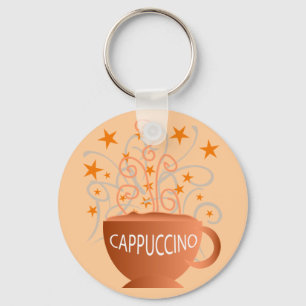 Porte-clés porte - clé de cappuccino